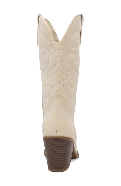 Yoki Gilard Western Boot In Bone