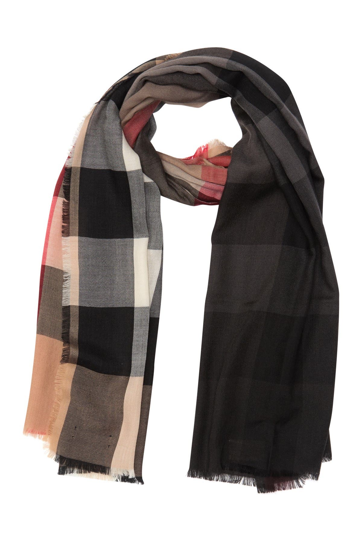 burberry knit scarf