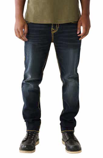 True Religion Men's Billy Double Raised Super T Flap Boot Cut Jean,  Clearwater, 38 : : Clothing, Shoes & Accessories