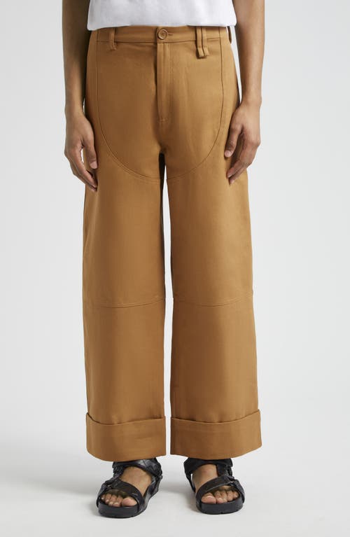 Simone Rocha Workwear Chaps Cotton Twill Pants in Olive at Nordstrom, Size Small