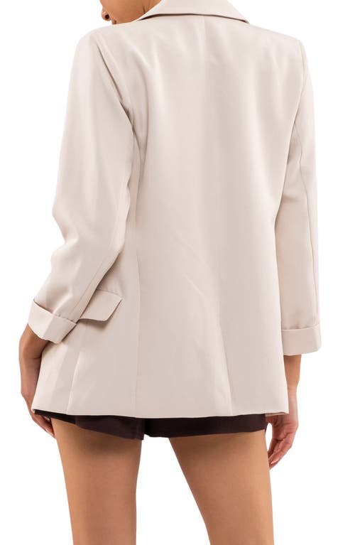 BLU PEPPER BLU PEPPER NOTCH COLLAR BLAZER