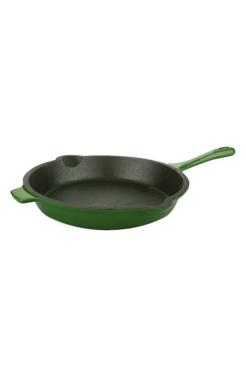 Berghoff Neo 3-piece Enameled Cast Iron Set In Green/black