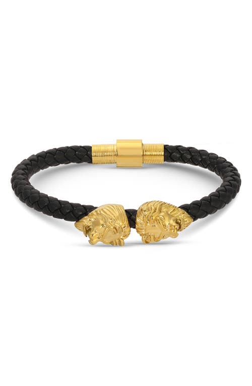 Eye Candy Los Angeles Set Of 3 Vincent Bracelets In Black