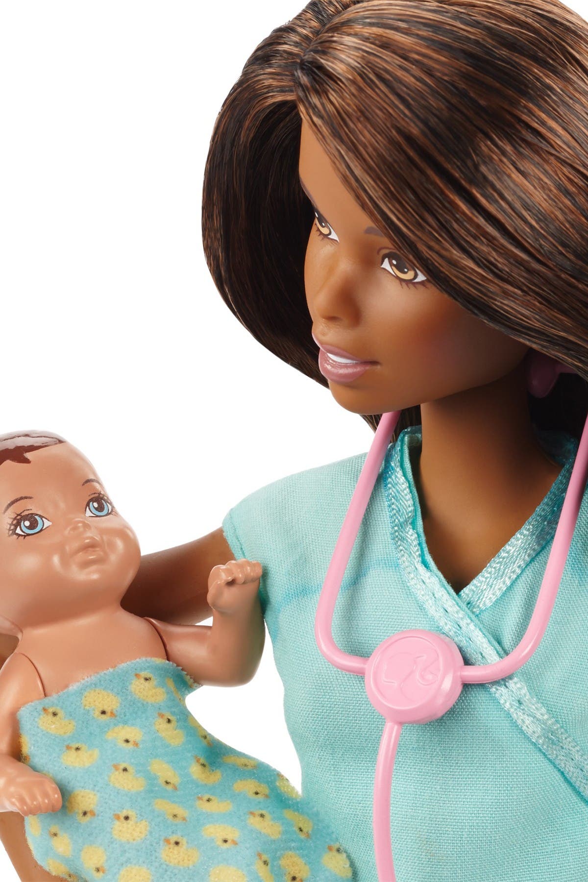 barbie doctor set with babies