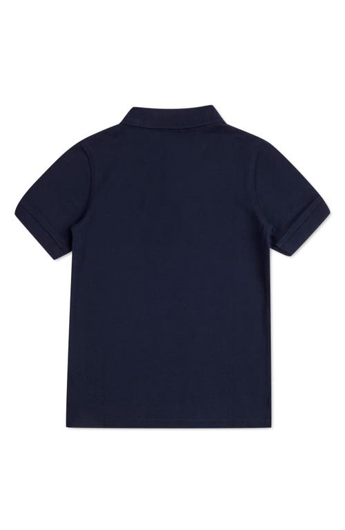 Shop Brooks Brothers Kids' Cotton Piqué Polo In Navy