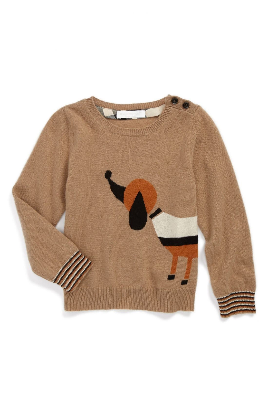 Burberry Dog Sweater (Toddler Girls) Nordstrom