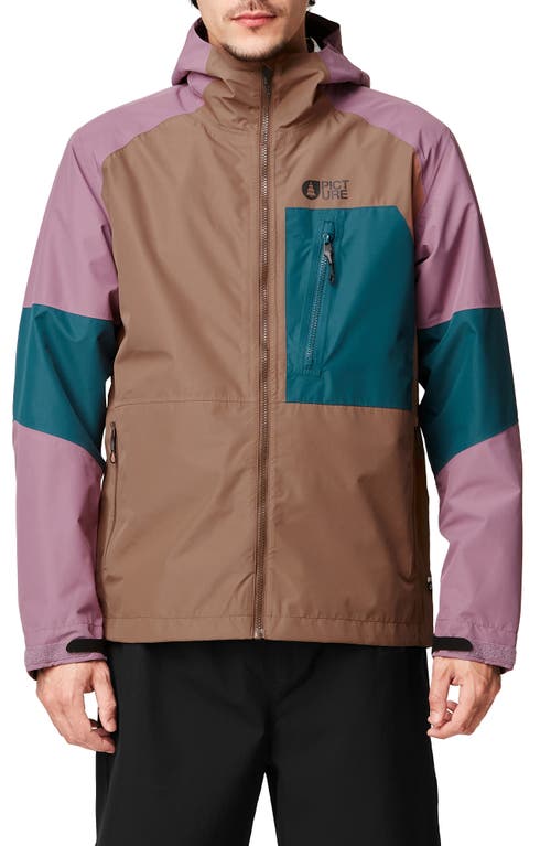 Abstral Water Repellent Hooded Jacket in Acorn