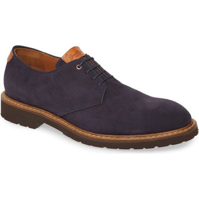Good Man Brand Norwegian Plain Toe Derby, Blue