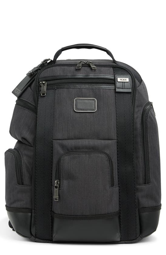 Tumi Hedrick Deluxe Brief Pack In Charcoal
