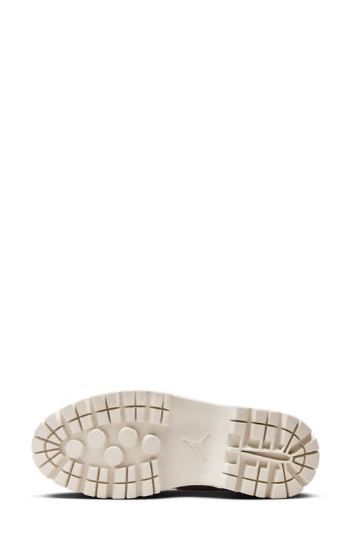 Jordan Air  1 Brooklyn Platform Sneaker In Legend Medium Brown/ore Wood