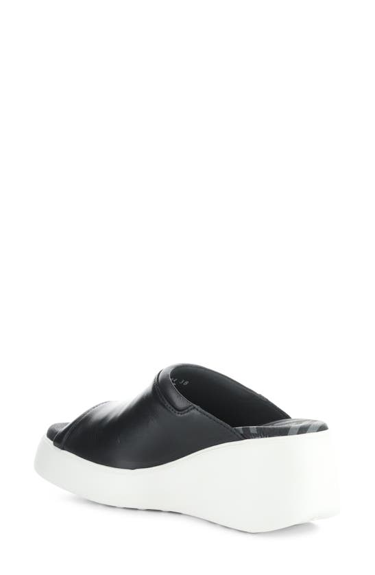 FLY LONDON FLY LONDON DOLI PLATFORM WEDGE SLIDE SANDAL