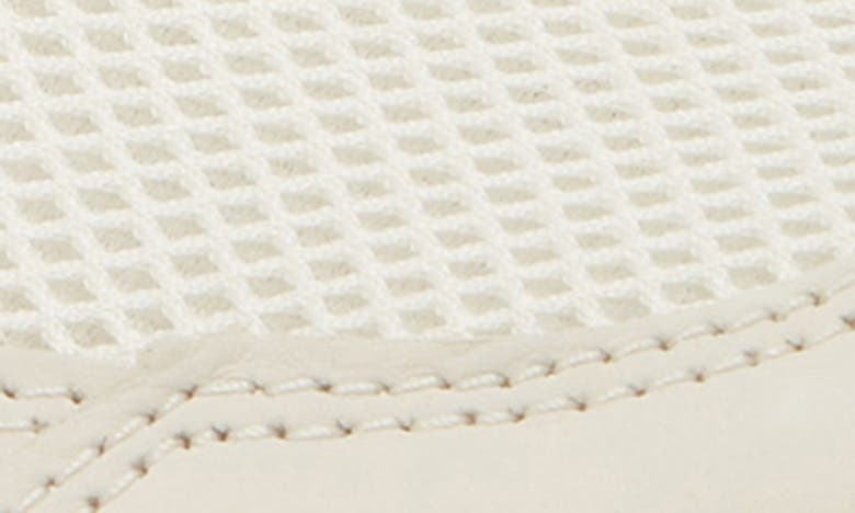 Salomon Marie-jeanne Nubuck-trimmed Mesh Sneakers In Vanilla/vanilla/vanilla
