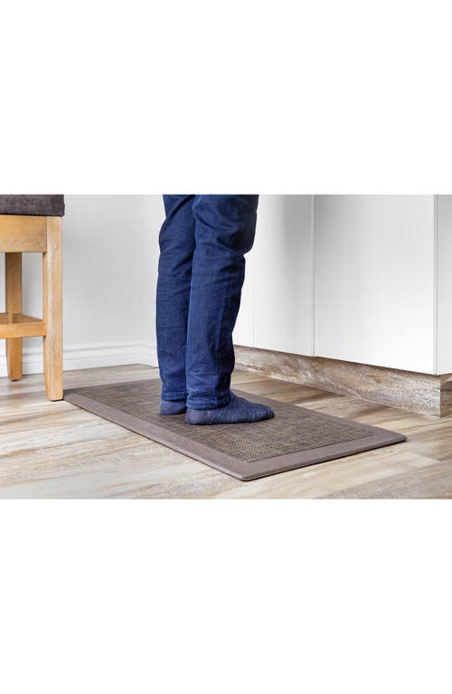 J&v Textiles J And V Textiles J & V Textiles Oversized Anti-fatique Mat In Espresso