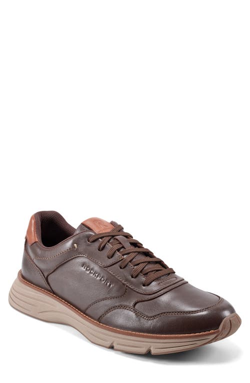 ROCKPORT ROCKPORT LOW TOP LEATHER SNEAKER 