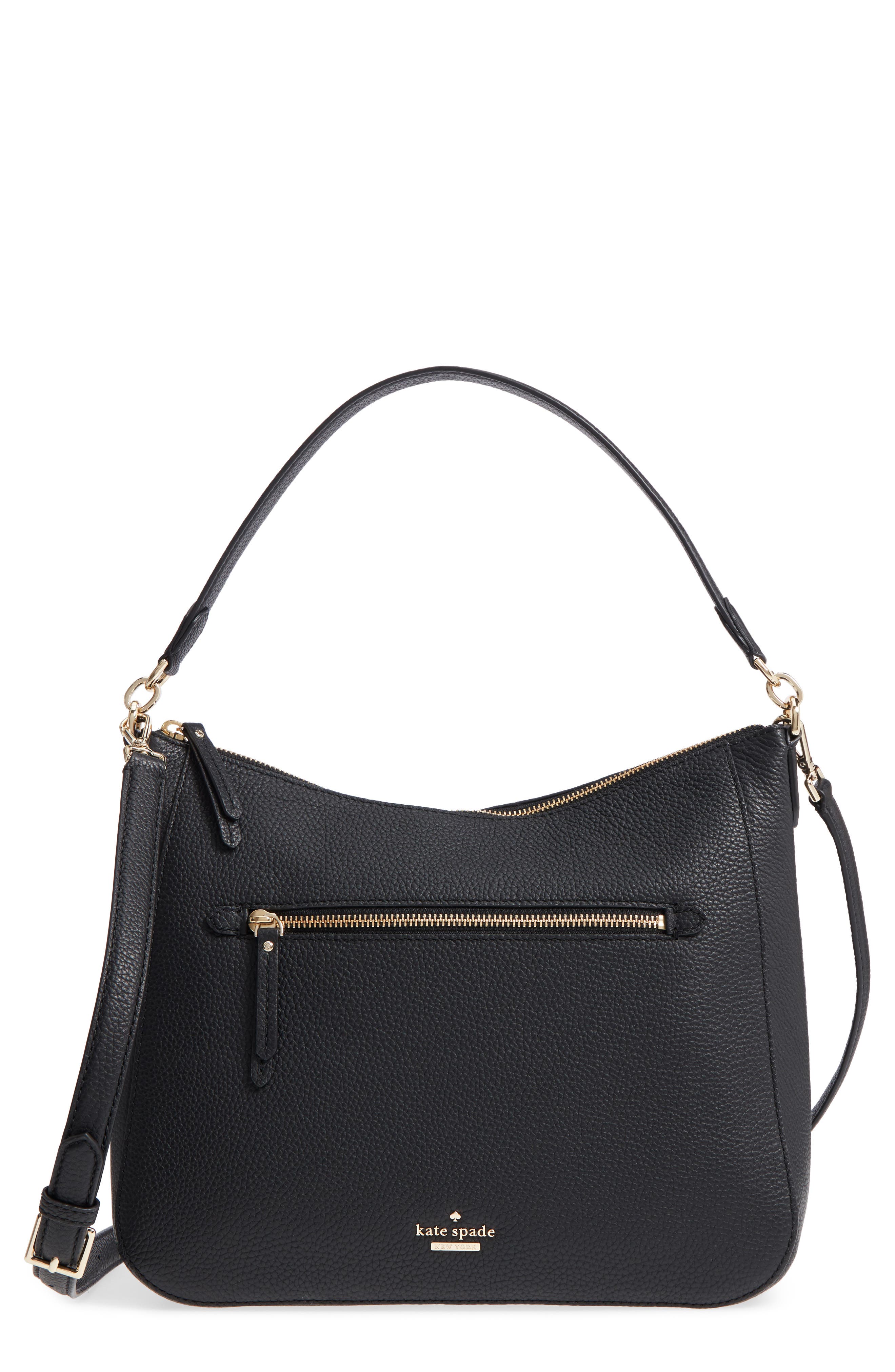 kate spade quincy leather hobo