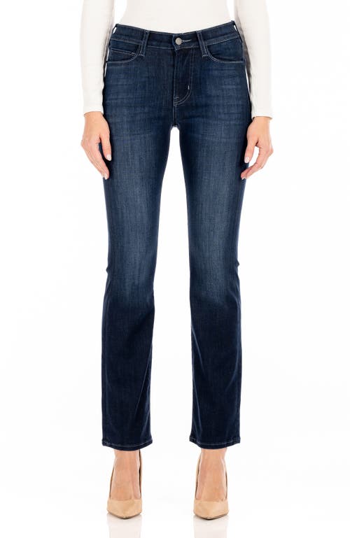 Shop Fidelity Denim Lily High Boot Jeans In Crescent