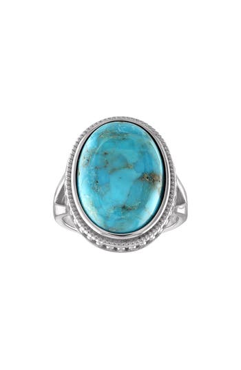 Fzn Turquoise Ring In Blue