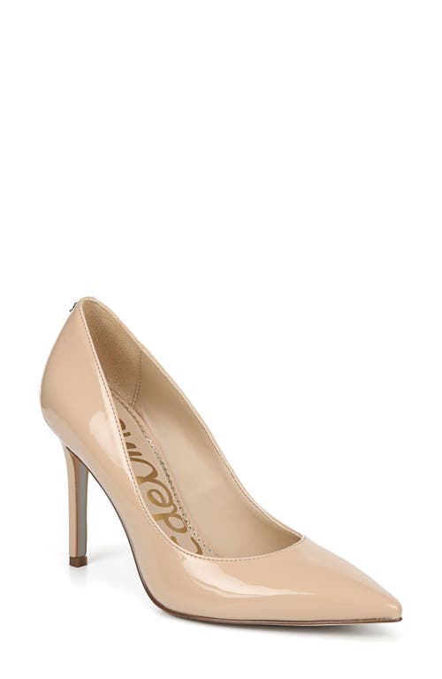 Sam Edelman Hazel Pointed Toe Pump Beige Blush at Nordstrom,