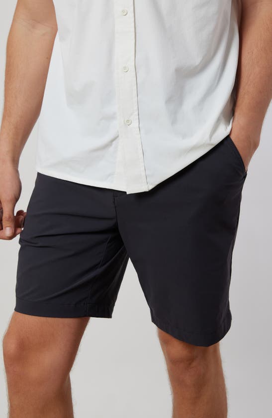 Shop Rainforest Voyager Stretch Shorts In Black