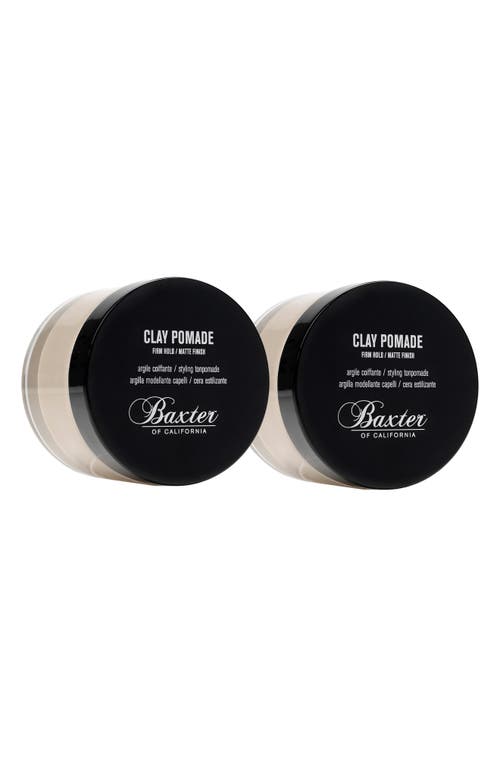Baxter of California Clay Pomade Duo-$46 Value
