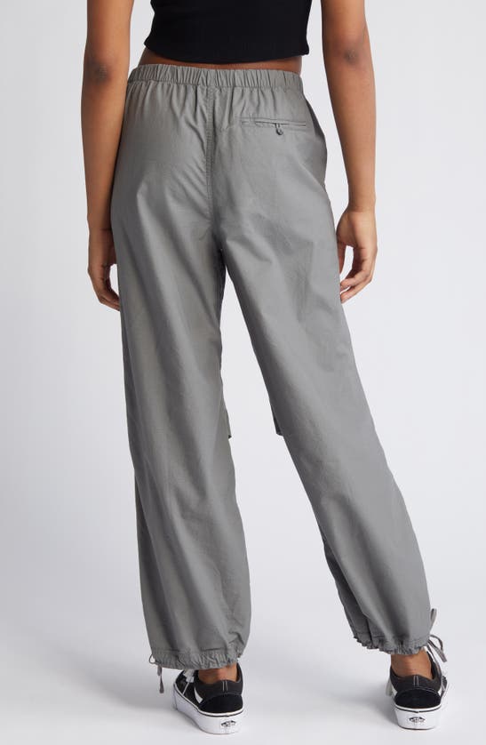 Shop Bp. Ripstop Parachute Pants In Grey Pearl