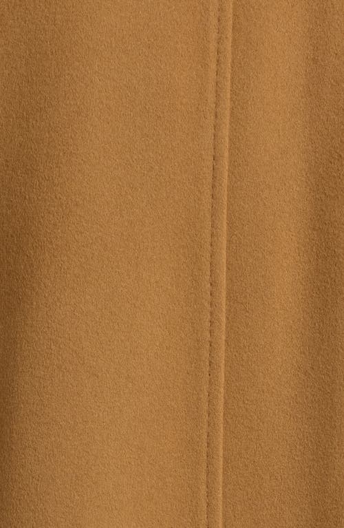 Fleurette Holland Longline Wool Coat In Vicuna