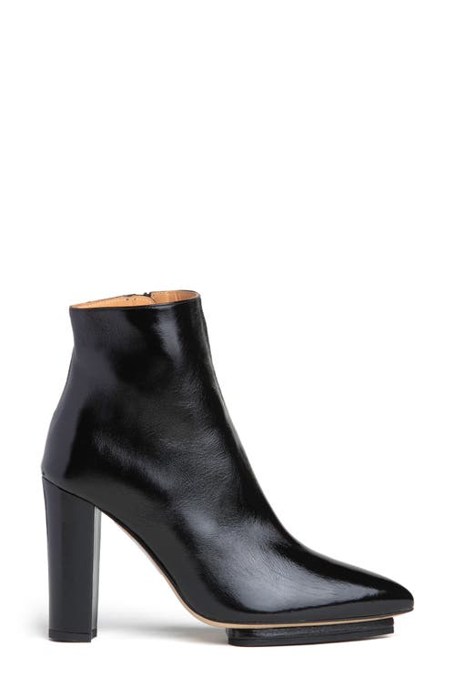 Shop Beautiisoles Tessa Pointed Toe Platform Bootie In Black