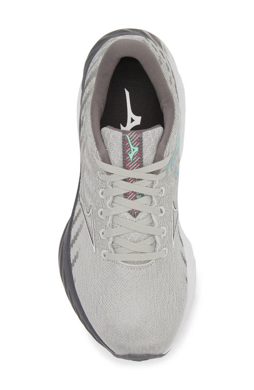 Mizuno Wave Inspire 19 Sneaker In Harbor Mist-white