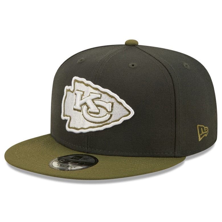 New Era Graphite/olive Kansas City Chiefs Two-tone Color Pack 9fifty ...