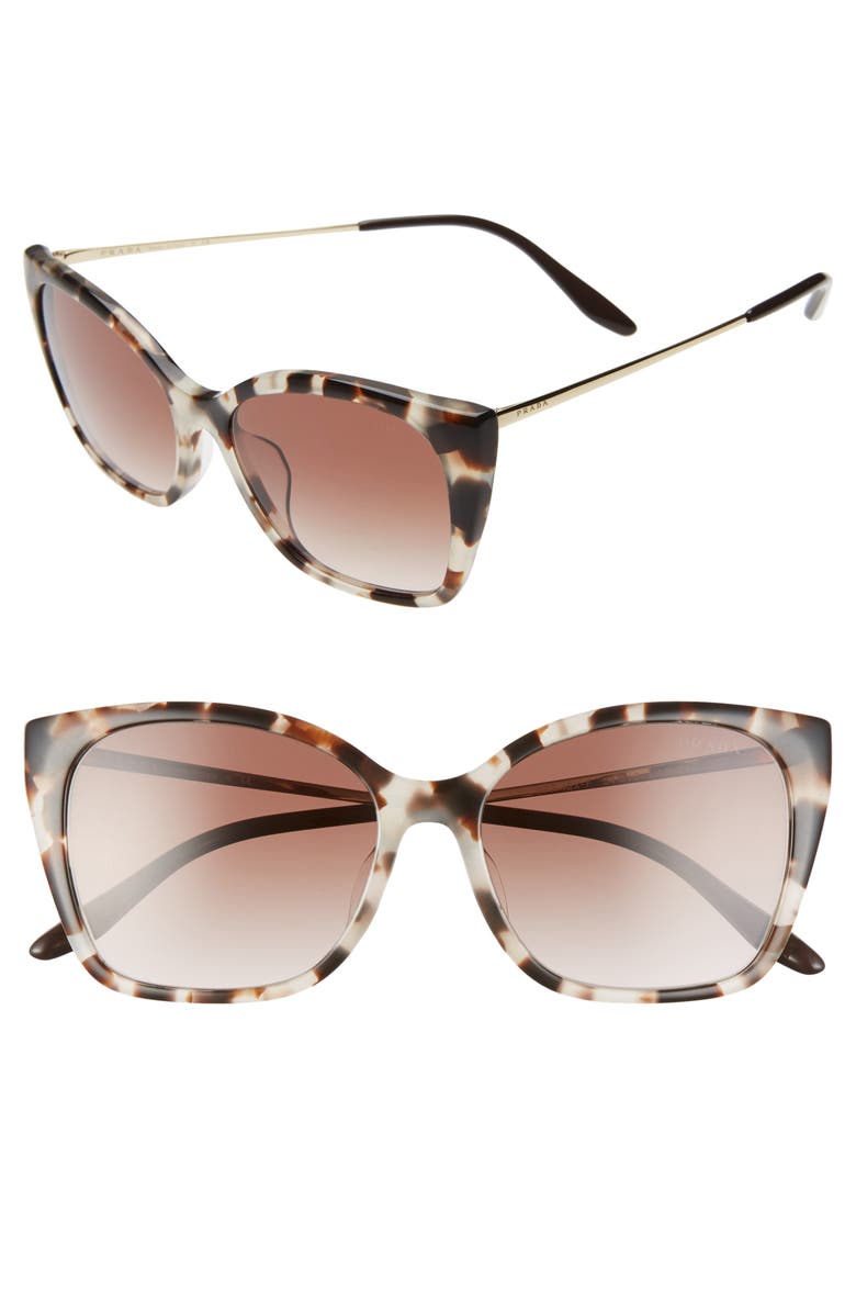 Prada 54mm Gradient Cat Eye Sunglasses Nordstrom