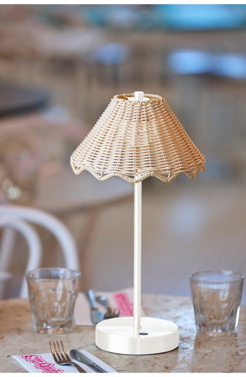 Adesso Lighting Stevie Led Cordless Lamp In White