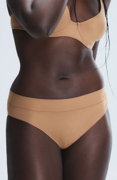 Savage X Fenty Soft N' Savage Cheeky Panties In Sweet Latte Nude