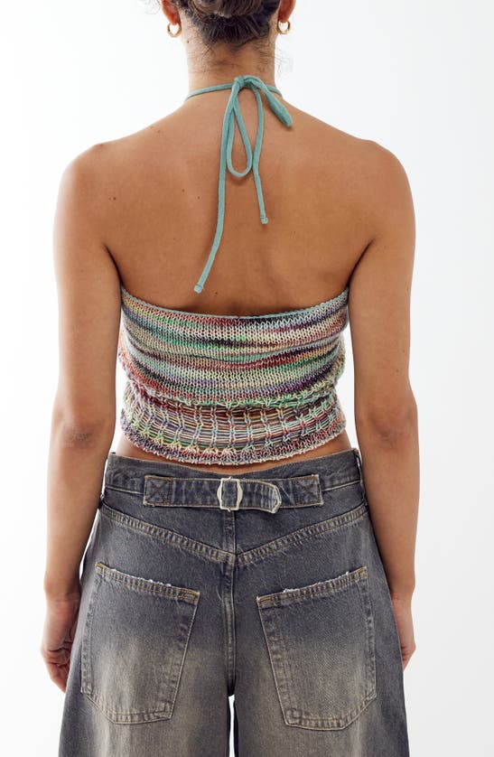 Shop Bdg Urban Outfitters Laddered Bandeau Top In Multi