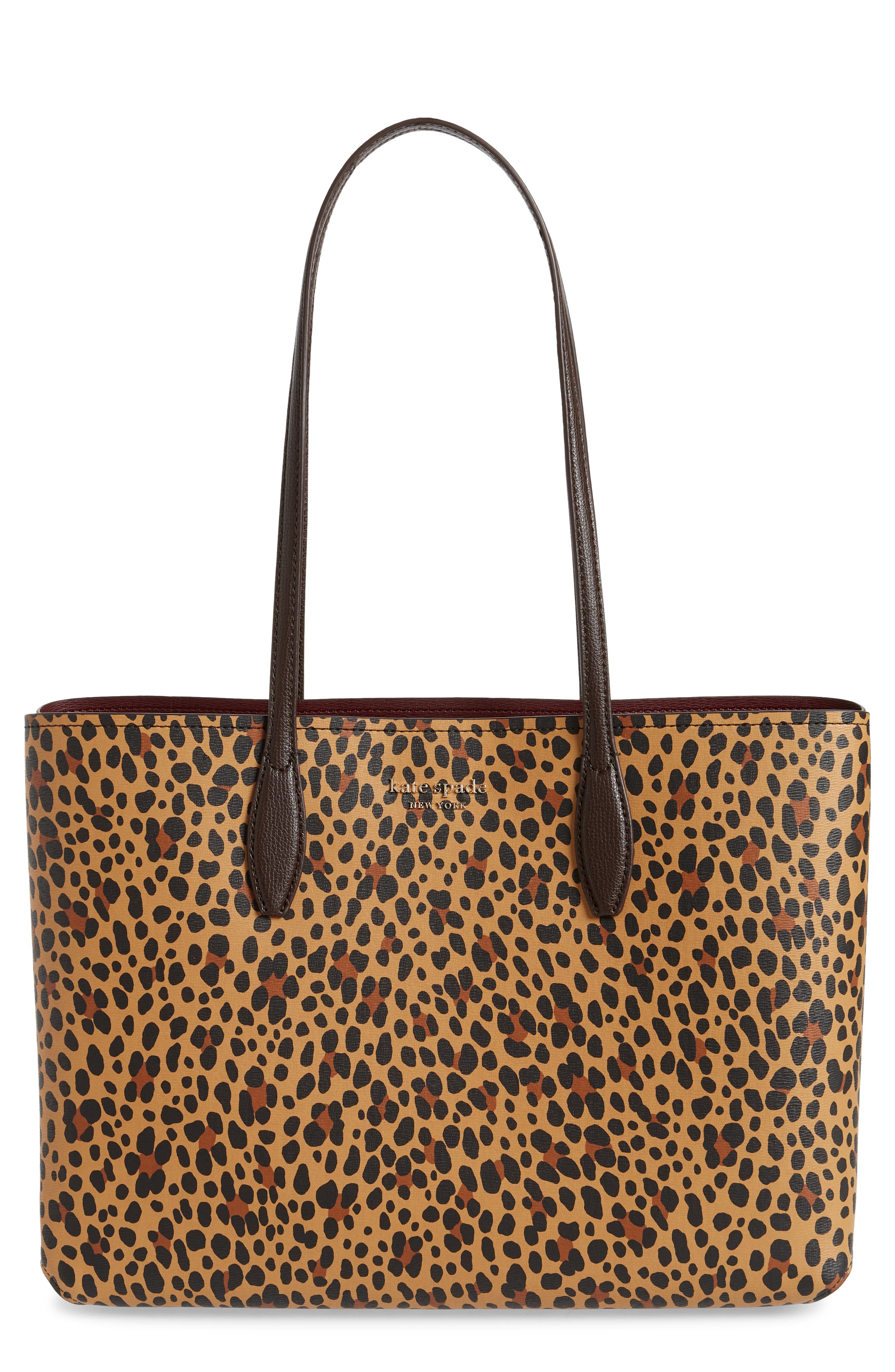 leopard print shopper