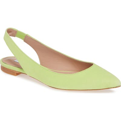 James Chan Nakasey Slingback Sandal- Green