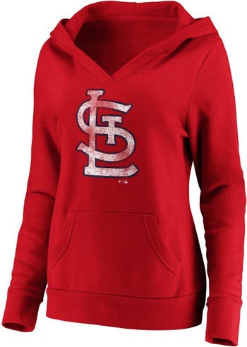 St. Louis Cardinals G-III 4Her by Carl Banks Women's City Graphic Pullover  Hoodie - Red