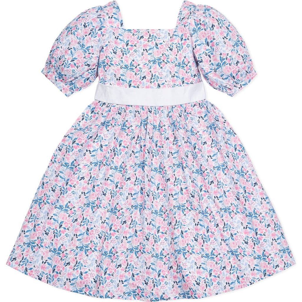 Hope & Henry Girls' Organic Puff Sleeve Party Dress, Kids In English Floral