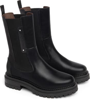 Geox Faloria Waterproof Chelsea Boot in Coffee at Nordstrom, Size 7Us