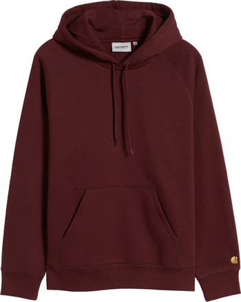 Carhartt discount maroon hoodie