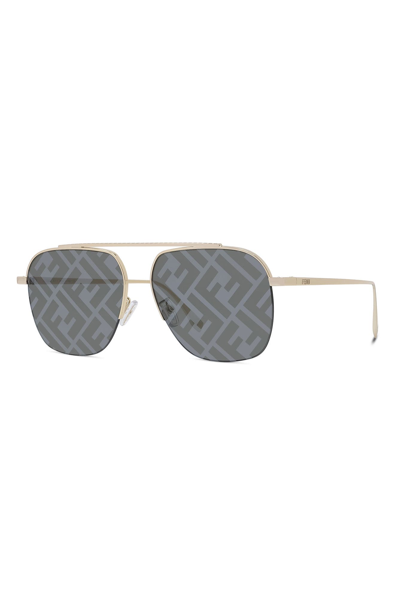 fendi print sunglasses womens