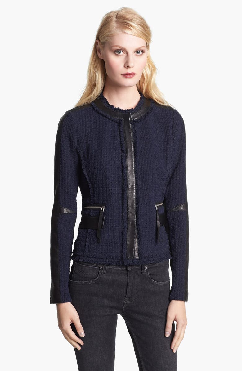 Rebecca Taylor Crop Tweed Jacket | Nordstrom