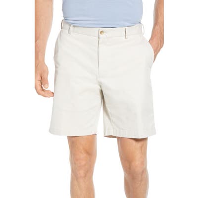 Peter Millar Soft Touch Twill Shorts, Beige