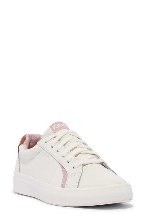 Keds® Pursuit Sneaker in Light Beige/Cognac 