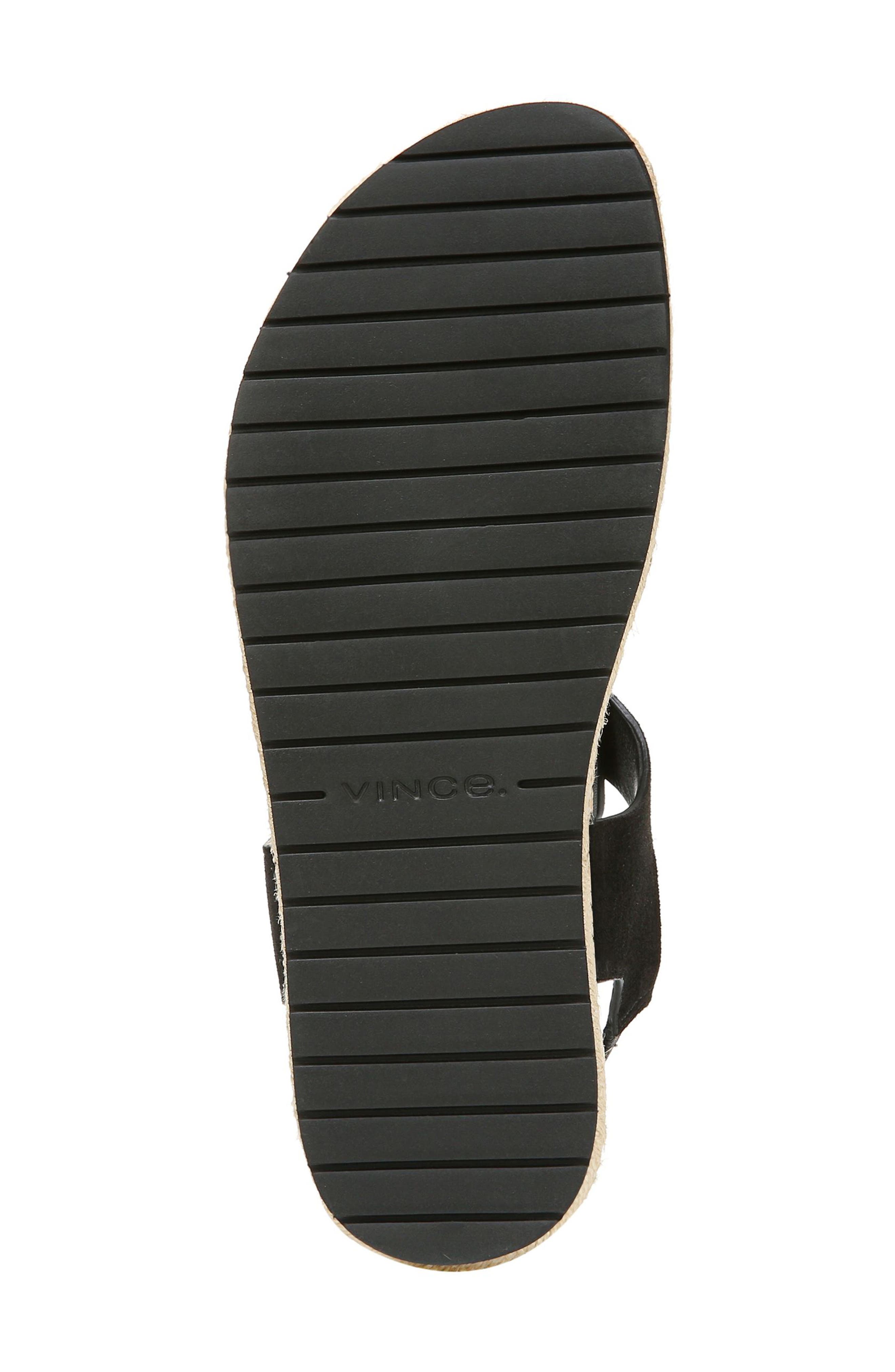 flint espadrille thong sandal