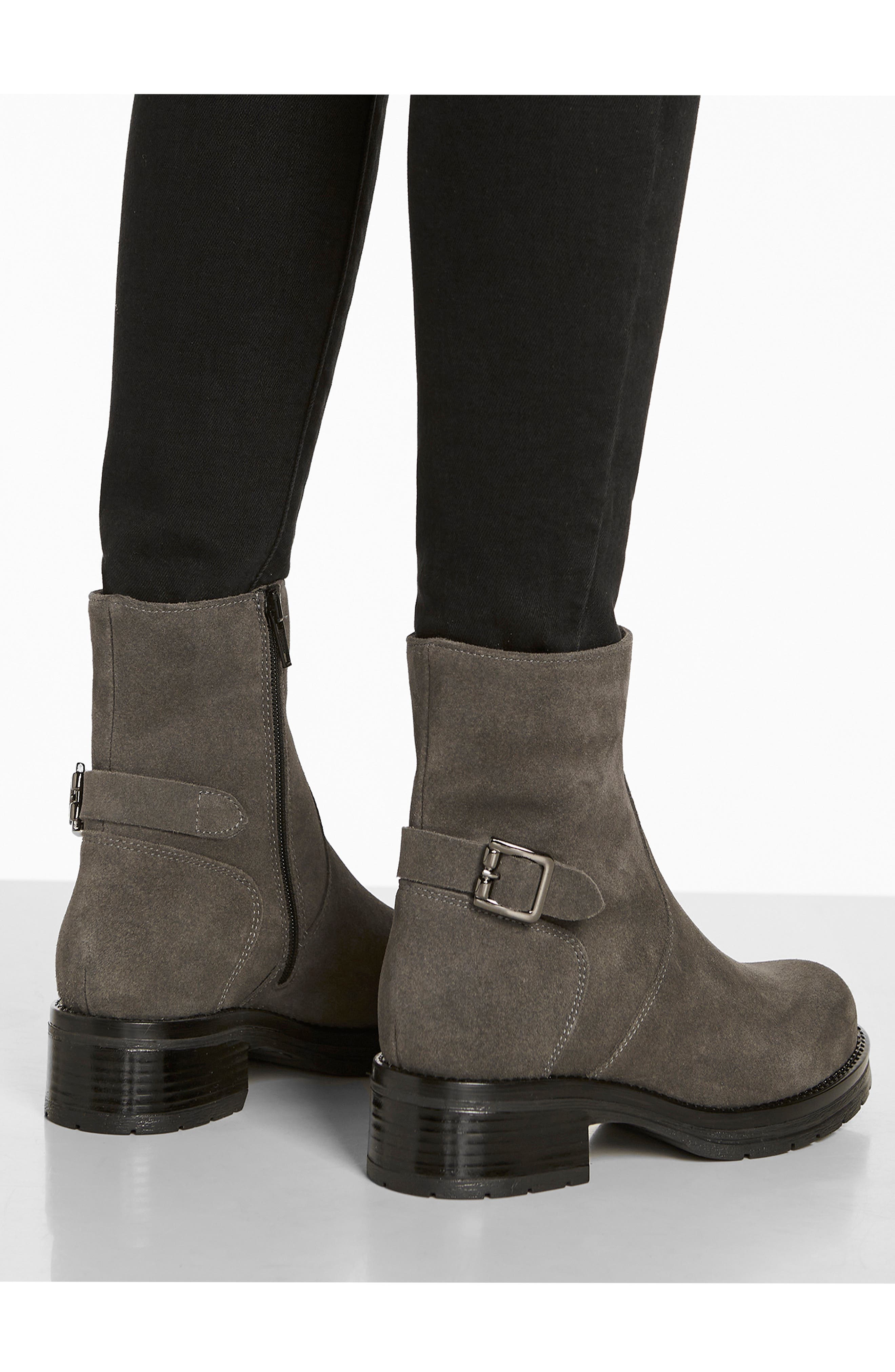 La Canadienne Gavan Suede Buckle Bootie 