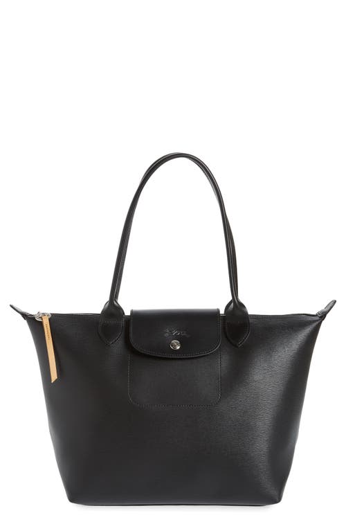 Longchamp Medium Le Pliage Shoulder Tote in Black at Nordstrom