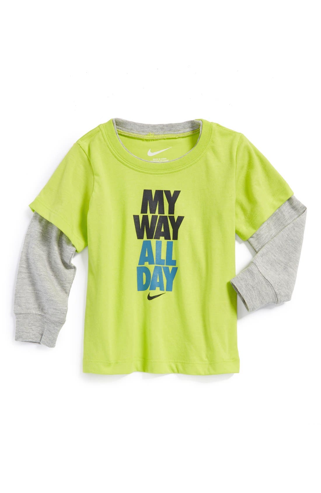 Nike 'My Way All Day' 2in1 TShirt (Baby Boys) Only) Nordstrom