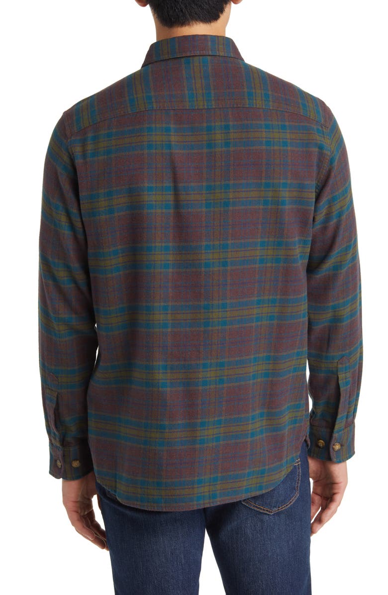 Pendleton Burnside Plaid Flannel Button-Up Shirt | Nordstrom