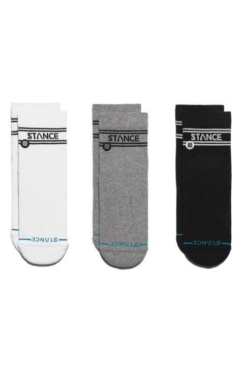 3-Pack Quarter Socks