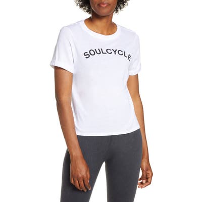 Soul By Soulcycle Core Roll Sleeve Tee, White